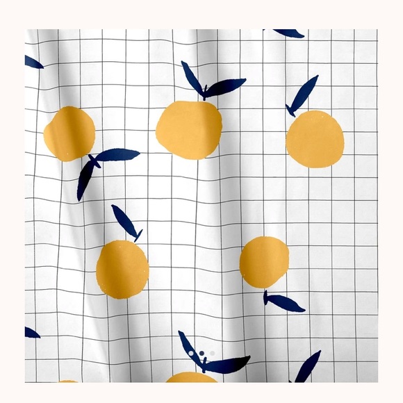 NWT Brooklinen Cotton shower curtain set - Picture 2 of 4